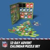 image:imageBuffalo Games  NFL Advent Calendar Puzzle Set  12 Day Christmas Countdown