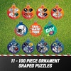 image:imageBuffalo Games  NFL Advent Calendar Puzzle Set  12 Day Christmas Countdown