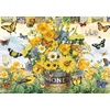 image:imageCEACO Honey Bee Floral 500 Piece Jigsaw Puzzles for Adults 2125 x 15