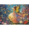 image:imageCEACO JK Stewart Lady Butterfly 500 Piece Jigsaw Puzzle 2125 x 15 in