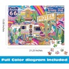 image:imageCEACO Jess Stempel A Trip on Route 66 300 Piece Adult Jigsaw Puzzle
