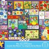 image:imageCEACO Joy of Flowers 500 Piece Jigsaw Puzzle for Adults Flower Puzzle