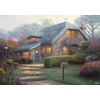 image:imageCEACO Thomas Kinkade Lilac Cottage 300 Pc Jigsaw Puzzle Poster Included
