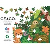 image:imageCeaco  100 Piece Jungle Animal Jigsaw Puzzle for Kids Ages 68