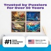 image:imageCeaco  4 in 1 Multipack  Thomas Kinkade  Disney Dreams Collection  Cinderella The Lion King Mickey and Minnie amp The Little Mermaid  4 500 Piece Jigsaw Puzzles  Blue