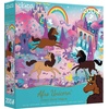 image:imageCeaco  April Showers  Afro Unicorn  Rainbow  200 Piece Jigsaw Puzzle