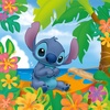 image:imageCeaco  Disney Flower Power Stitch  200 Piece Puzzle for Kids Ages 810