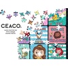 image:imageCeaco  Disney Princess Collage  100 Piece Jigsaw Puzzle for Kids Ages 68