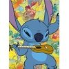 image:imageCeaco  Disney Stitch Sweet Thing Glow  100 Piece Puzzle for Kids Ages 68Galaxy Grunge