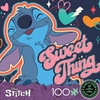 image:imageCeaco  Disney Stitch Sweet Thing Glow  100 Piece Puzzle for Kids Ages 68Multicolor