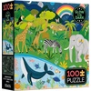 image:imageCeaco  Glow in The Dark  Jungle Sea amp Sky  100 Piece Jigsaw Puzzle