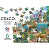 image:imageCeaco  Glow in the Dark Dinoland  100 Piece Jigsaw Puzzle Ages 6