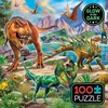 image:imageCeaco  Glow in the Dark Dinoland  100 Piece Jigsaw Puzzle Ages 6