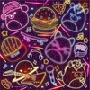 image:imageCeaco  Glow in the Dark Squishmallow Neon  100 Piece Puzzle Ages 6