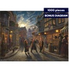 image:imageCeaco  Harry Potter Diagon Alley 1000Piece Jigsaw Puzzle  Thomas Kinkade