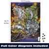 image:imageCeaco  Harry Potter Hogwarts Crest and Houses 1000 Piece Jigsaw Puzzle
