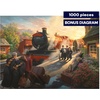 image:imageCeaco  Hogwarts Express 1000Piece Jigsaw Puzzle  Thomas Kinkade