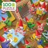 image:imageCeaco  Holiday Christmas Time Gnomes  100 Piece Puzzle for Kids Ages 6