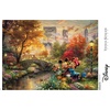image:imageCeaco  Kinkade Mickey amp Minnie Sweetheart Central Park  1000 Piece Puzzle