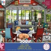 image:imageCeaco  Lake Cabin  300 Large Piece Jigsaw Puzzle for Adults