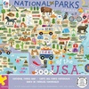 image:imageCeaco  National Parks Map  500 Piece Jigsaw Puzzle for Adults