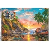 image:imageCeaco  Ocean Fishing at Sunrise  500 Large Piece Jigsaw Puzzle for Adults