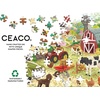 image:imageCeaco  Olivia Gibbs Happy Farm Life 300 Piece Jigsaw Puzzle Colorful Farm Scene