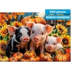 image:imageCeaco  Pumpkin Piglets  500 Piece Puzzle