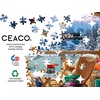 image:imageCeaco  Ski Chalet  300 Large Piece Jigsaw Puzzle for Adults