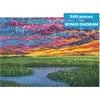 image:imageCeaco  Sunset Marsh 500 Piece Puzzle