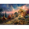 image:imageCeaco  Thomas Kinkade Away in a Manger  1000 Piece Puzzle for Adults
