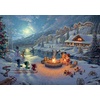 image:imageCeaco  Thomas Kinkade Disney  Mickey and Minnie  500 Piece Jigsaw Puzzle