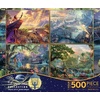 image:imageCeaco  Thomas Kinkade Disney Dreams Collection  4 Pack 500 Piece Puzzles