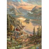 image:imageCeaco  Thomas Kinkade Lakeside Splendor  1000 Piece Puzzle for Adults
