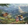 image:imageCeaco  Thomas Kinkade Mickey amp Minnie in The Alps  1000 Piece Puzzle