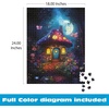 image:imageCeaco Toadstool Hideaway Glitter 750 Piece Puzzle
