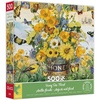image:imageCEACO Honey Bee Floral 500 Piece Jigsaw Puzzles for Adults 2125 x 15