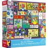 image:imageCEACO Joy of Flowers 500 Piece Jigsaw Puzzle for Adults Flower Puzzle
