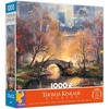 image:imageCEACO Thomas Kinkade Central Park in Fall 1000 Piece Puzzle for Adults