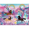 image:imageCeaco  April Showers  Afro Unicorn  Rainbow  200 Piece Jigsaw Puzzle