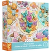 image:imageCeaco  Cookie Creations Puzzle 300 Oversized Pieces  Rose Khan  Pastel Cookie Art Jigsaw Puzzle with Bonus Poster  Large Piece Puzzle for Adults amp Teens