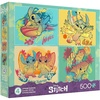 image:imageCeaco  Disney  Stitch 4 in 1 Multipack  500 Piece Jigsaw Puzzle