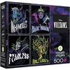 image:imageCeaco  Disney  Villains Neon 4 in 1 Multipack  500 Piece Jigsaw Puzzle