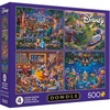 image:imageCeaco  Disney Dowdle Collection  4 Pack 500 Piece Puzzles for Adults
