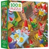 image:imageCeaco  Holiday Christmas Time Gnomes  100 Piece Puzzle for Kids Ages 6