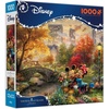 image:imageCeaco  Kinkade Mickey amp Minnie Sweetheart Central Park  1000 Piece Puzzle