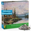 image:imageCeaco  Thomas Kinkade  Cathedral Mountain Lodge 1000Piece Jigsaw Puzzle