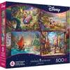image:imageCeaco  Thomas Kinkade Disney  4 Pack 500 Piece Puzzles for Adults