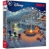image:imageCeaco  Thomas Kinkade Disney  Mickey and Minnie  500 Piece Jigsaw Puzzle