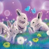image:imageFurry Friends Glitter  Spring Has Sprung Jigsaw Puzzle 100 Pieces